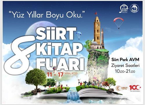 GELENEKSEL SİİRT KİTAP FUARI 8. KEZ AÇILIYOR